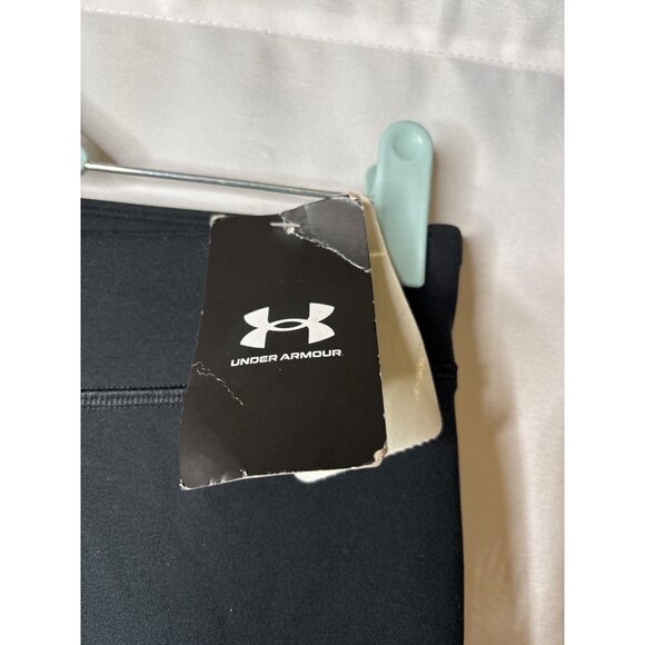 Under Armour Girls Fitted Motion Leggings Size M Ankle Black New - Picture 3 of 5